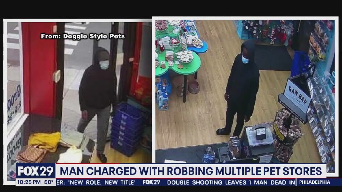 Serial thief targeting Philly pet stores caught, police say